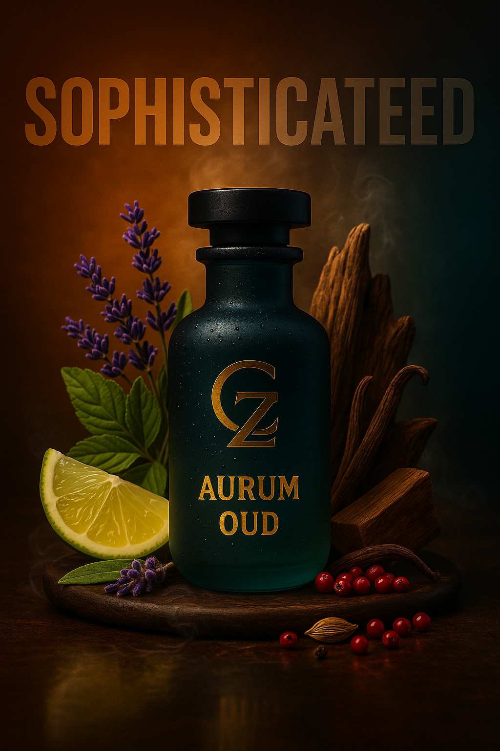 Aurum Oud 50ml EDP | Premium Men | Bold · Modern | Bright · Spicy · Magnetic Fragrance