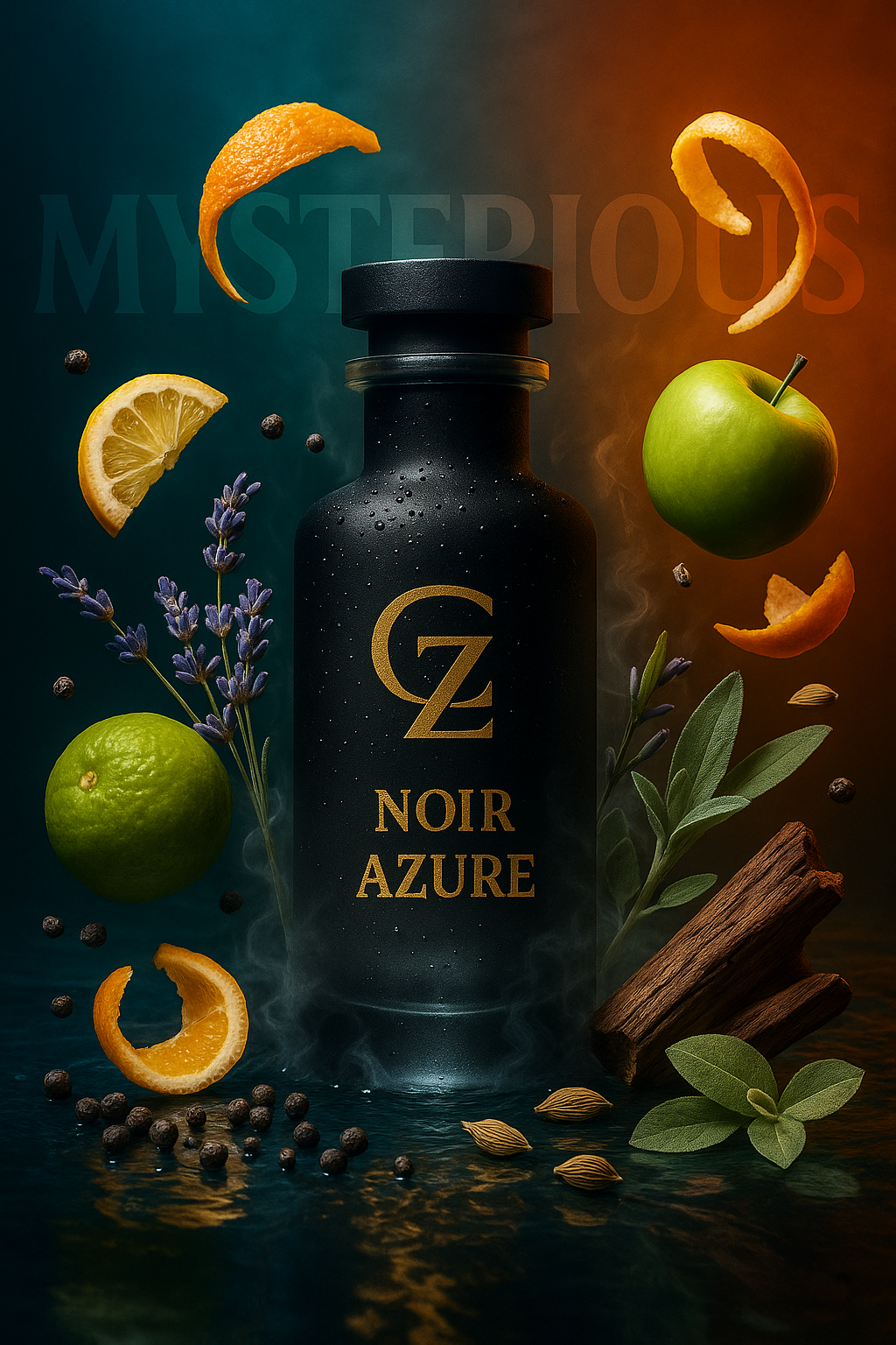 Noir Azure 50ml EDP | Premium Men | Aquatic · Energetic Fragrance