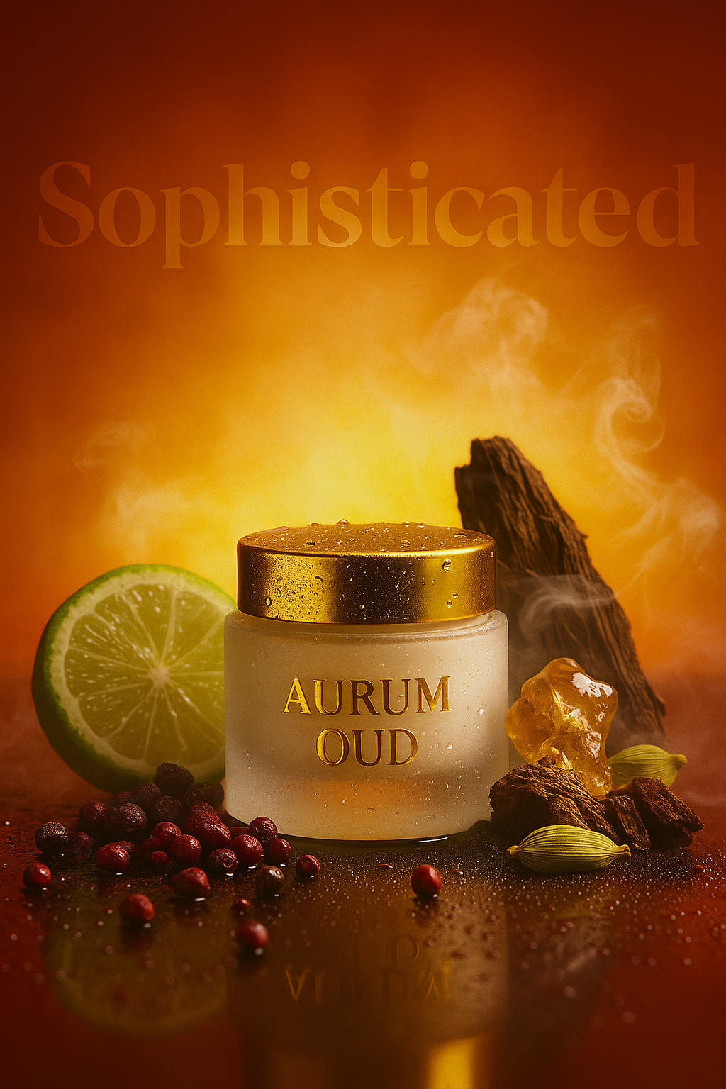 Aurum Oud 25g Solid (Wax) Perfume | Non Alcholic | Men