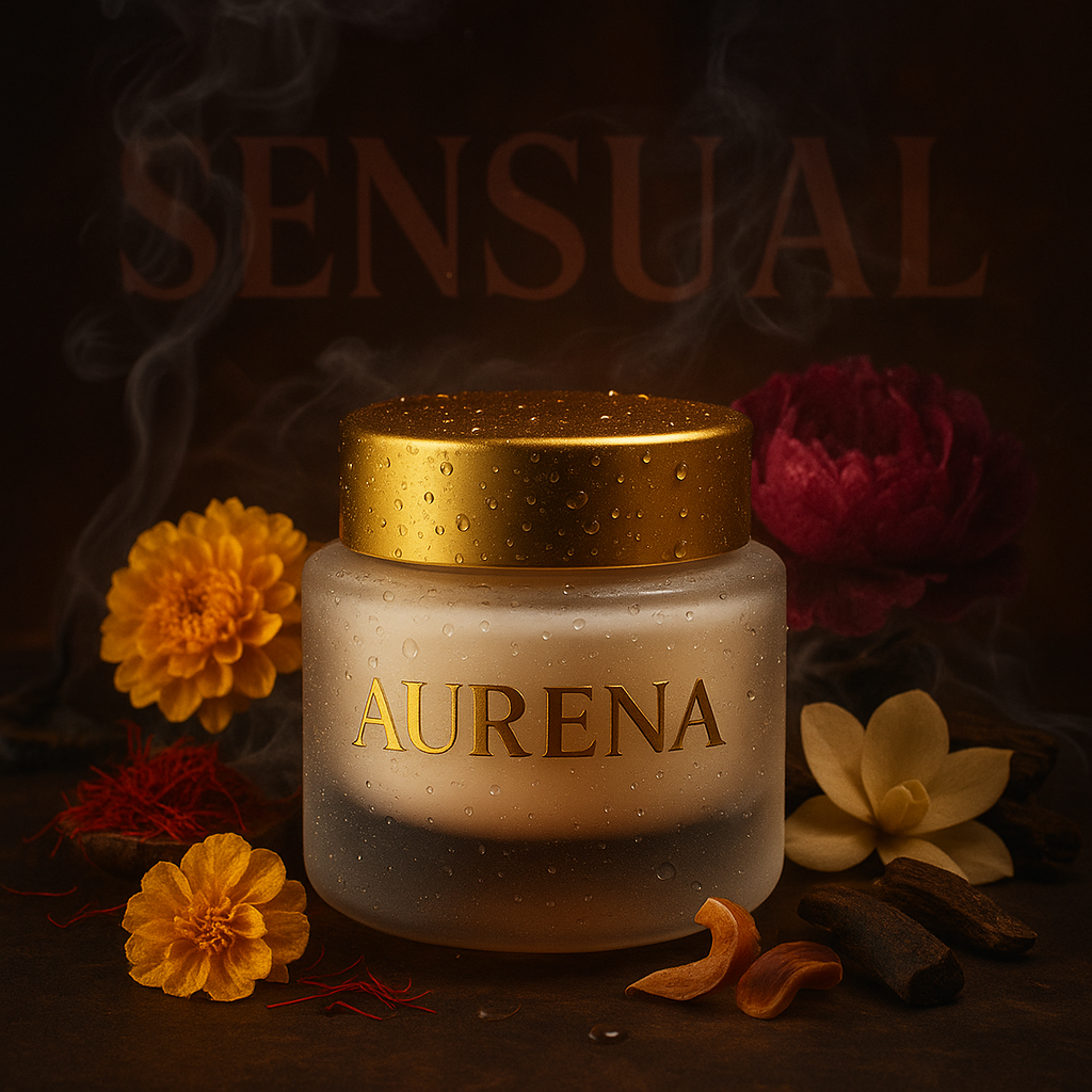 Aurena 25G Solid (Wax) Perfume | Non Alcholic | Female Sensual